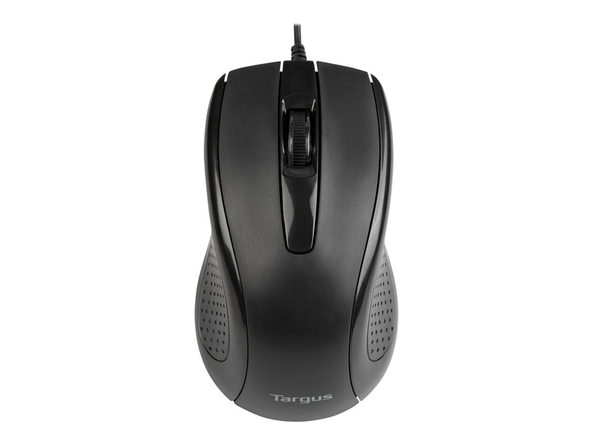 Pilt Targus Full-Size Optical Antimicrobial Wired Mouse | Targus Mouse | Full-Size Optical Antimicrobial | Wired | Black
