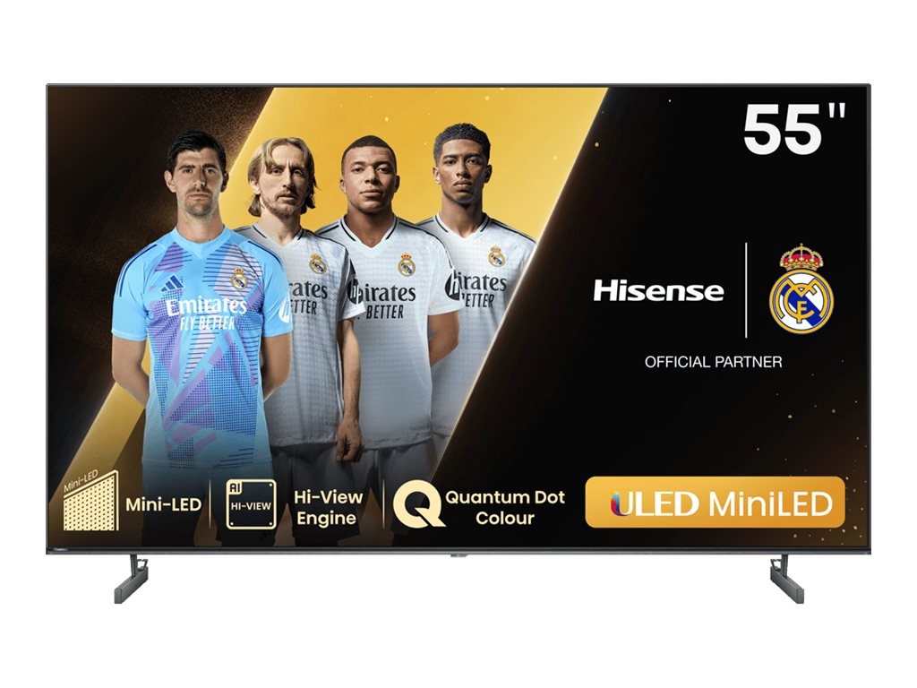 Pilt Hisense Mini LED Smart TV | 55U6NQ | 55" | Smart TV | VIDAA OS | UHD | Black