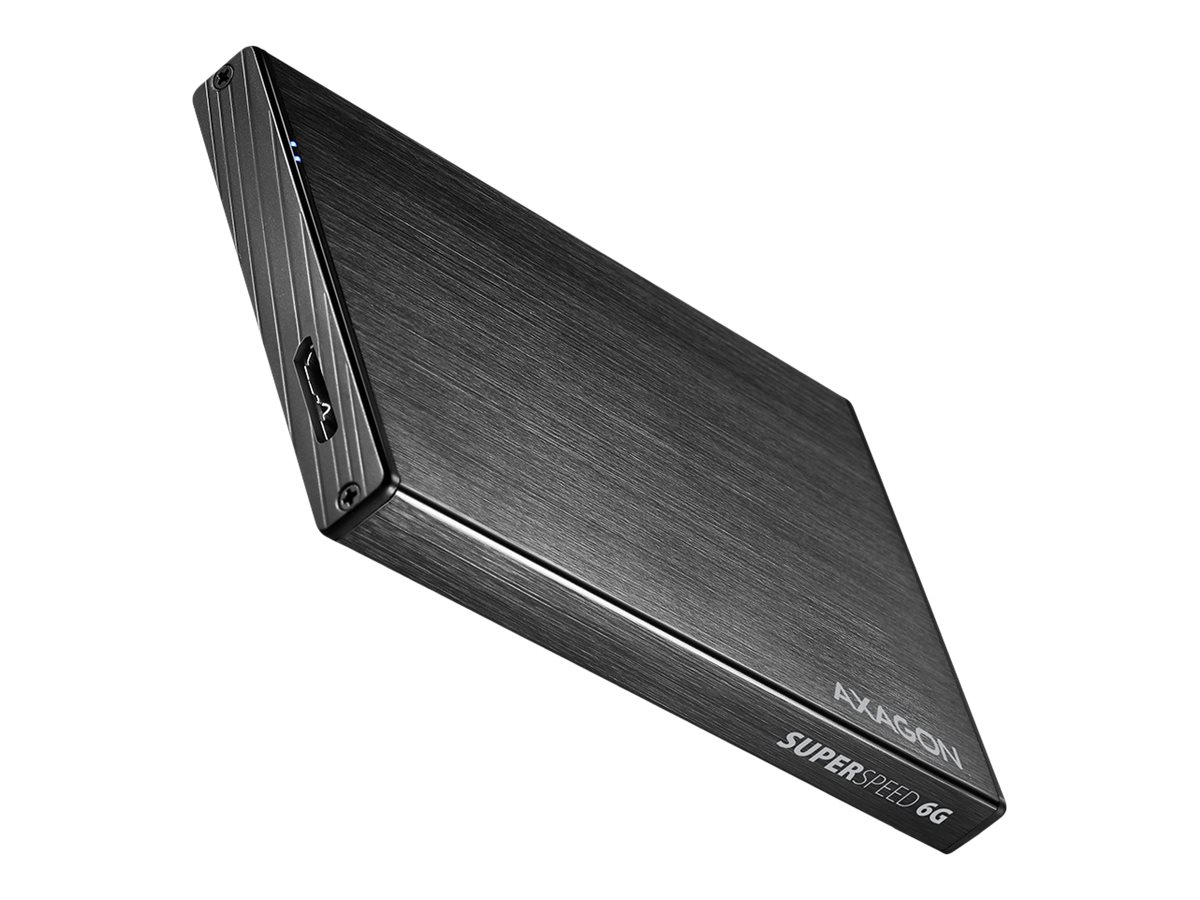 Pilt AXAGON | A compact aluminum USB 3.2 Gen 1 - SATA 6G external box designed for 2.5" SSD/HDD