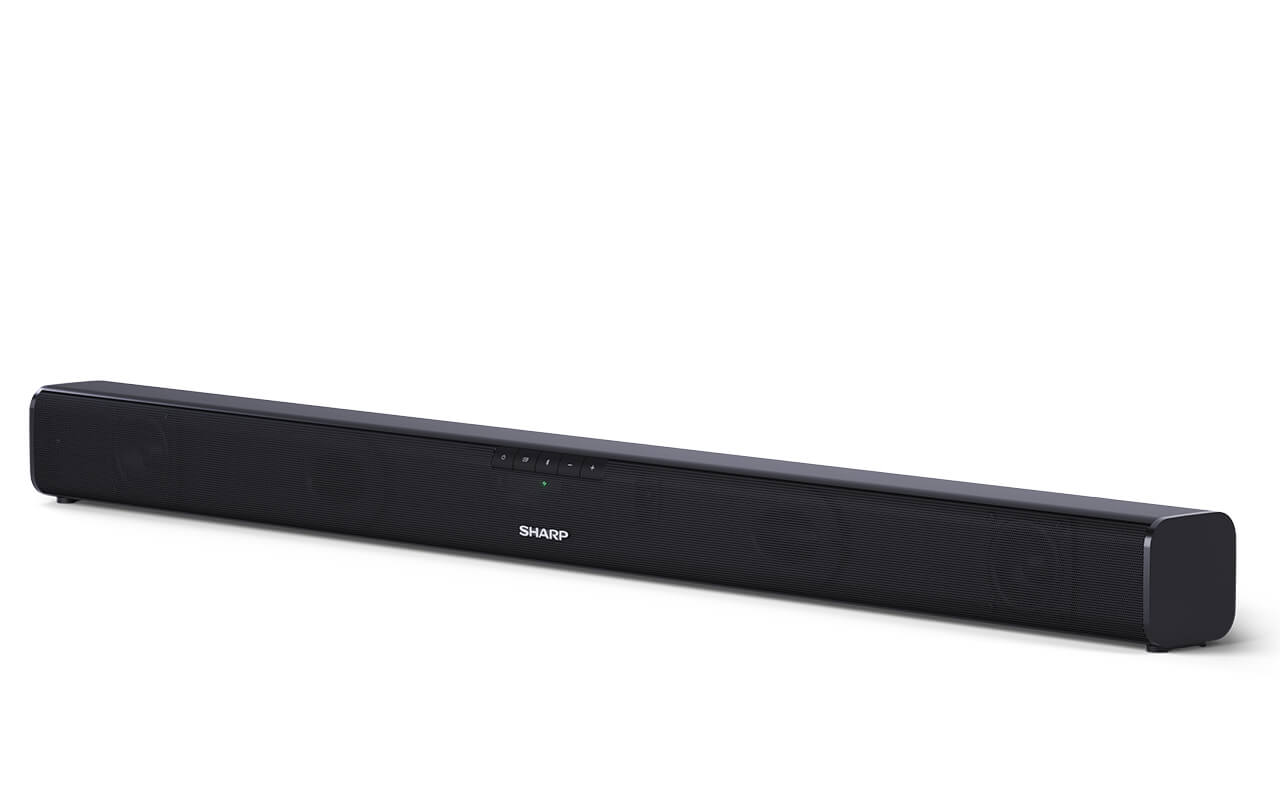 Pilt Sharp | HT-SB110 2.0 Slim Soundbar | Bluetooth | Black | HDMI, Optical, Bluetooth | 90 W | No | Wireless connection