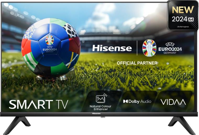 Pilt Hisense FHD Smart TV | 40A4N | 40" | Smart TV | VIDAA OS | FHD | Black