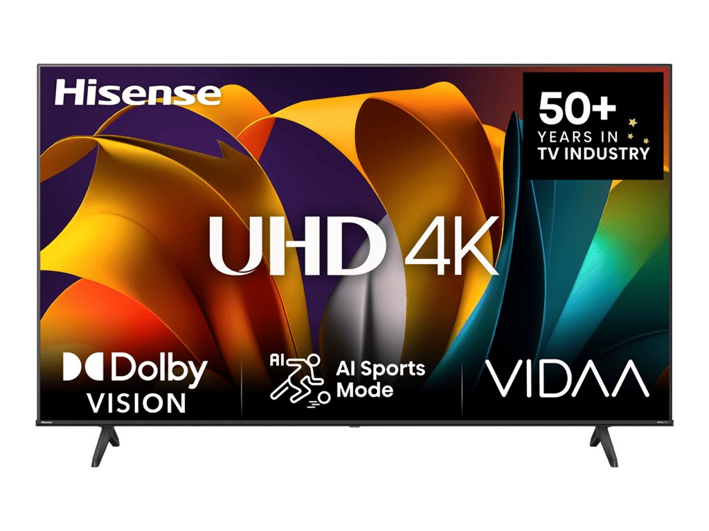 Pilt Hisense UHD Smart TV | 50A6N | 50" | Smart TV | VIDAA OS | UHD | Black