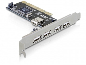 Pilt Logilink | 4+1-port USB 2.0 | PCI