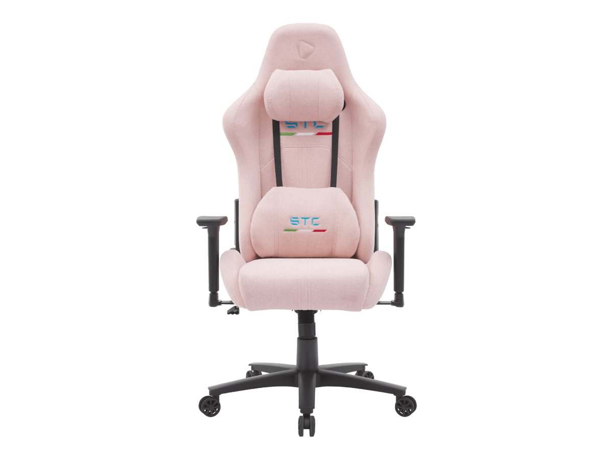 Pilt Onex Short Pile Linen; Metal; Nylon base | Gaming Chairs | STC Snug L Series | Pink