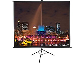 Pilt T113UWS1 | Tripod Series | Diagonal 113 " | 1:1 | Viewable screen width (W) 203 cm | Black