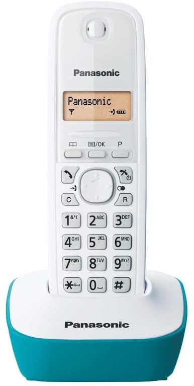 Pilt Panasonic | Cordless phone | KX-TG1611FXC | Built-in display | Caller ID | White | Conference call | Wireless connection