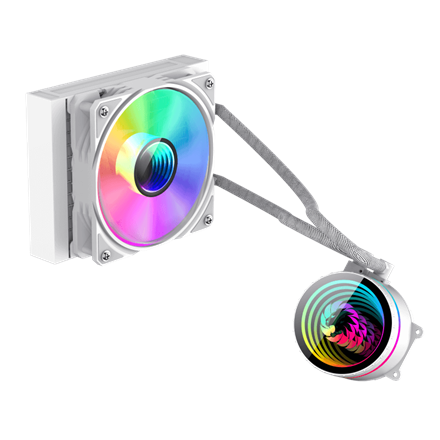Pilt Gamemax CPU Liquid Cooler | ICEBURG 120 WT | White