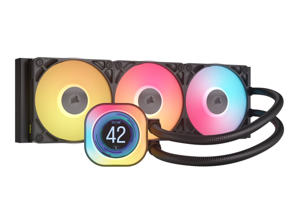 Pilt Corsair | Liquid CPU Cooler | iCUE LINK TITAN 360 RX LCD | Intel, AMD