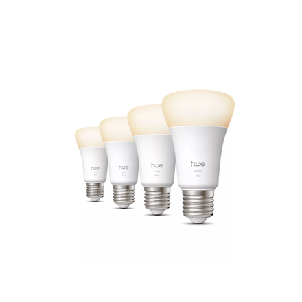 Pilt Philips Hue W 810 A60 4P EU | E27 | Warm to cool white light | Bluetooth, Zigbee