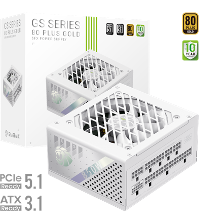 Pilt Gamemax PSU | GS 850G WH | 850 W | SFX | White | Full Modular