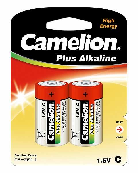 Pilt Camelion | C/LR14 | Plus Alkaline LR14 | 2 pc(s)