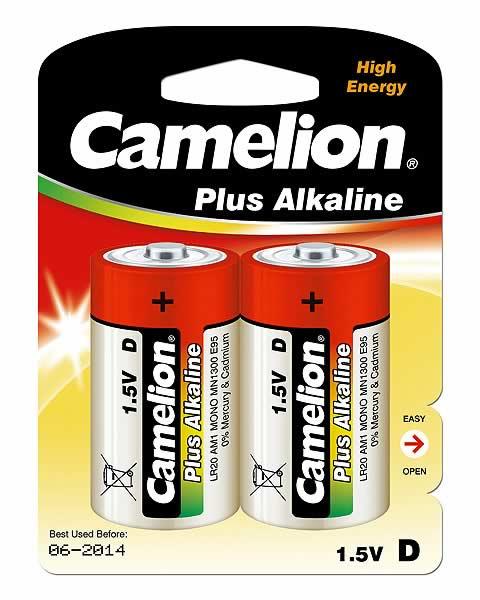 Pilt Camelion | D/LR20 | Plus Alkaline | 2 pc(s)