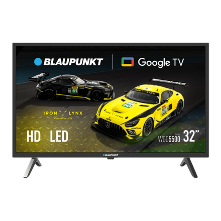 Pilt Blaupunkt LED TV | 32WGC5500S | 32 | Smart TV | Google TV | HD | Black