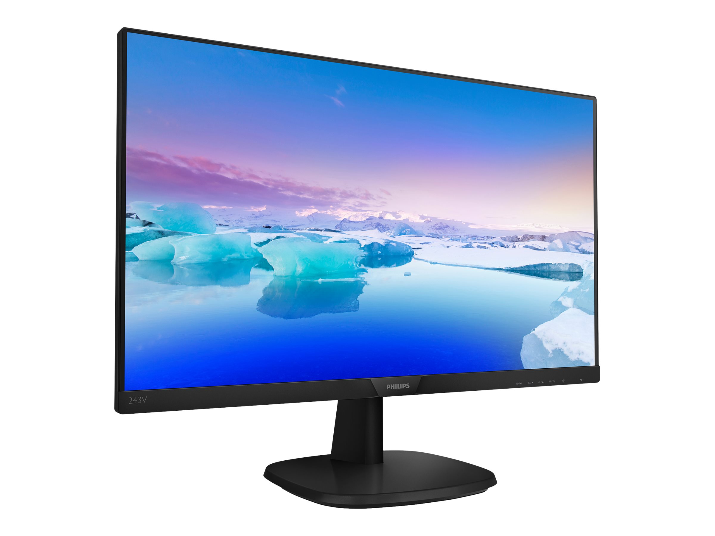 Pilt Philips | 243V7QJABF/00 | 23.8 " | IPS | FHD | 16:9 | 60 Hz | 5 ms | 1920 x 1080 | LCD pixels | 250 cd/m² | HDMI ports quantity 1 | Black | Warranty 24 month(s)