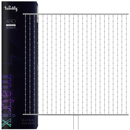 Pilt Twinkly|Matrix Smart LED Lights 480, 1x1m|RGB Multicolor