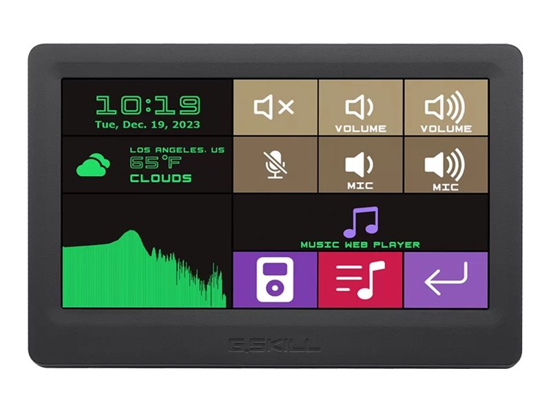 Pilt G.Skill Widget Dashboard 7   Touch Panel | GD-A7PCCSK-WGD