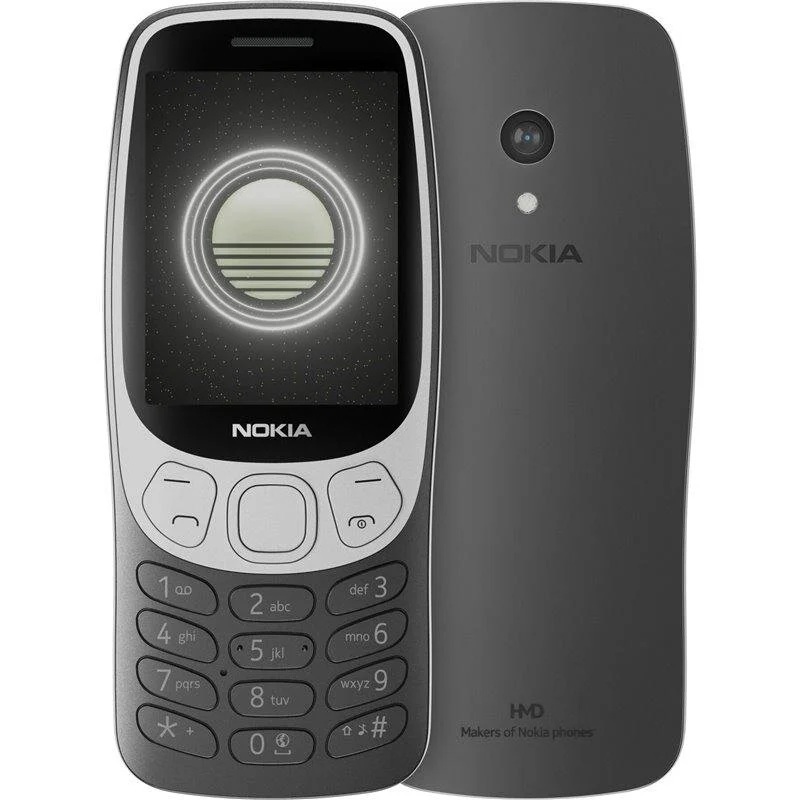 Pilt Nokia 3210 4G (2024) (TA-1618) | Grunge Black | 2.4 " | TFT | 128 MB | 64 MB | Dual SIM | Bluetooth | 5 | Main camera resolution 2 MP