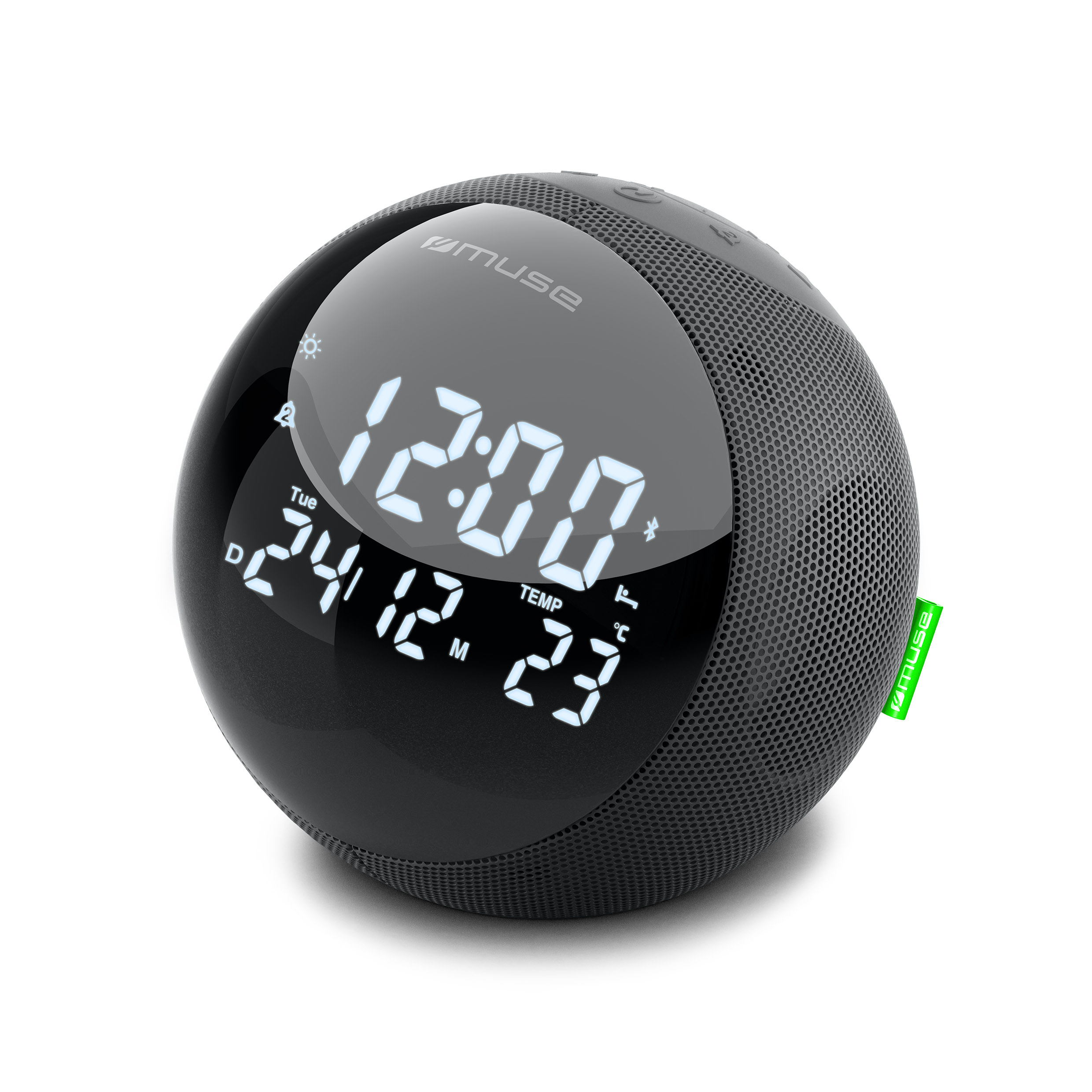 Pilt Muse | Clock Radio with Alarm Function | M-197 BT | Bluetooth | FM radio | Wireless connection
