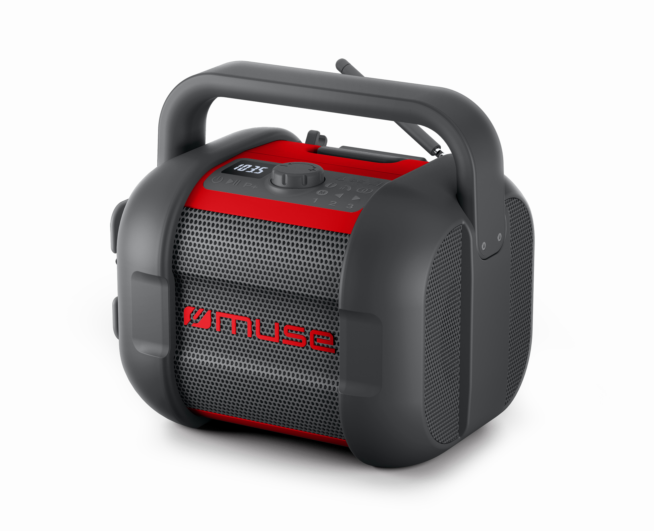 Pilt Muse | Jobsite Bluetooth Radio | M-968 BTR | 40 W | Bluetooth | NFC features