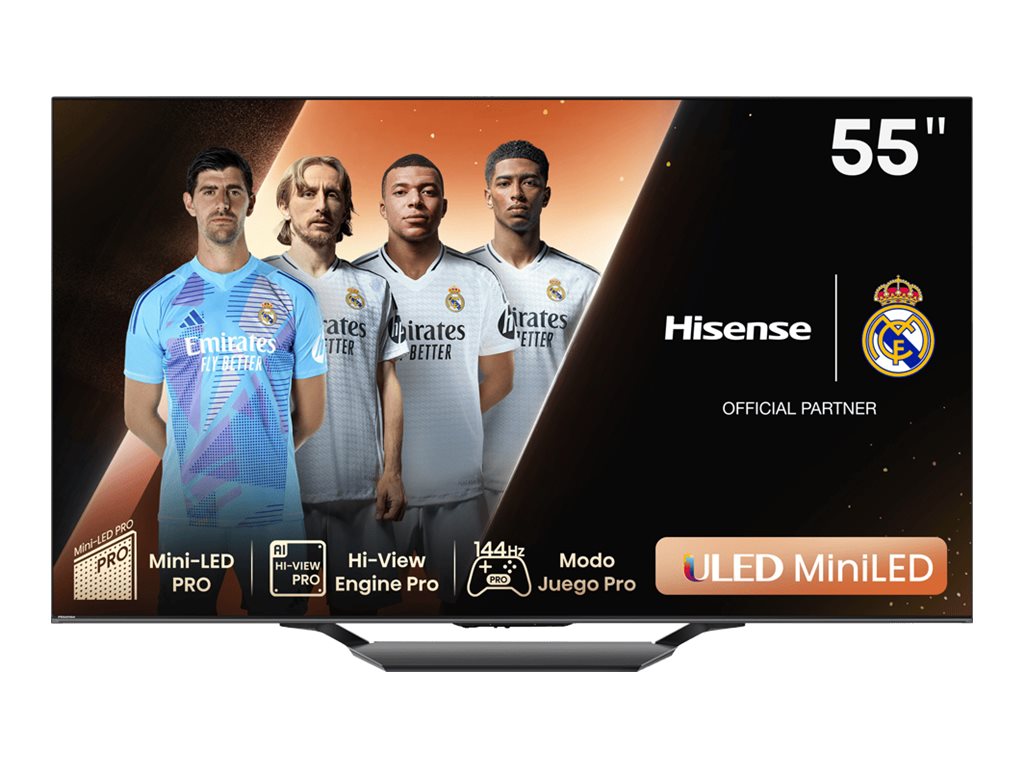 Pilt Hisense Mini LED TV | 55U7NQ | 55 | Smart TV | VIDAA Smart OS | 4K UHD