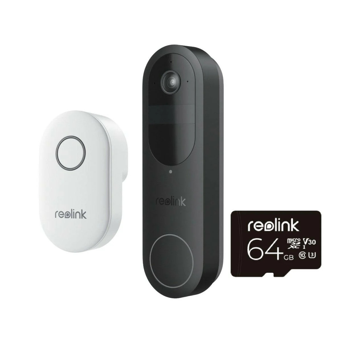 Pilt Reolink D340B Doorbell Battery with Chime and 64GB SD Card