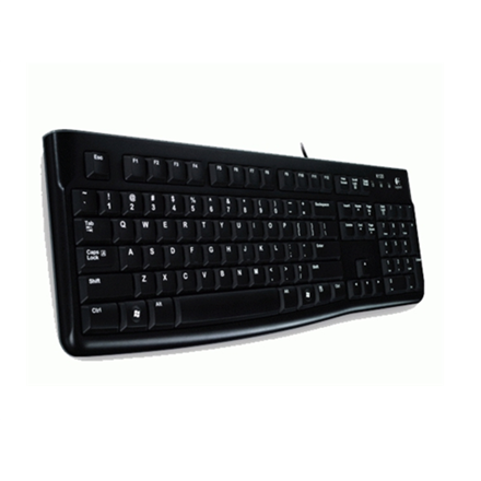 Pilt Logitech | K120, US | Standard | Wired | US | 1.5 m | Black | USB Port | US International | 550 g