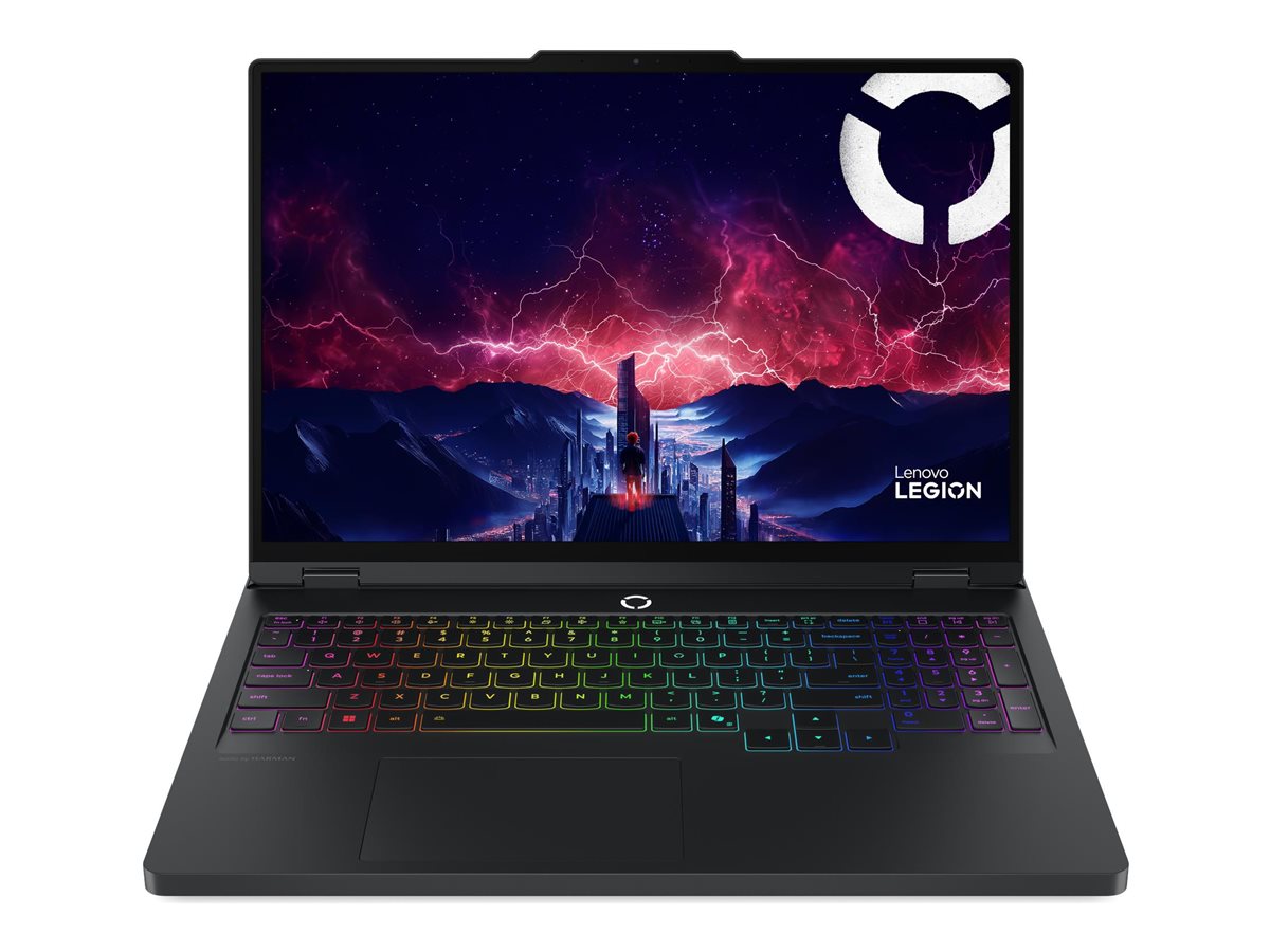 Pilt Lenovo Legion Pro 5 16ADR10 | Eclipse Black | 16 " | IPS | WQXGA | 2560 x 1600 pixels | 240 Hz | Anti-glare | AMD Ryzen 9 | 8945HX | 32 GB | SO-DIMM DDR5 | Solid-state drive capacity 1000 GB | NVIDIA GeForce RTX 5070 | GDDR7 | 8 GB | Windows 11 Home | 802.11be | Bluetooth version 5.4 | Keyboard language US international | Keyboard backlit | Warranty 24 month(s) | Battery warranty 12 month(s)