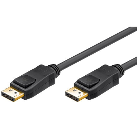 Pilt Goobay | Black | DisplayPort cable | DP to DP | 2 m