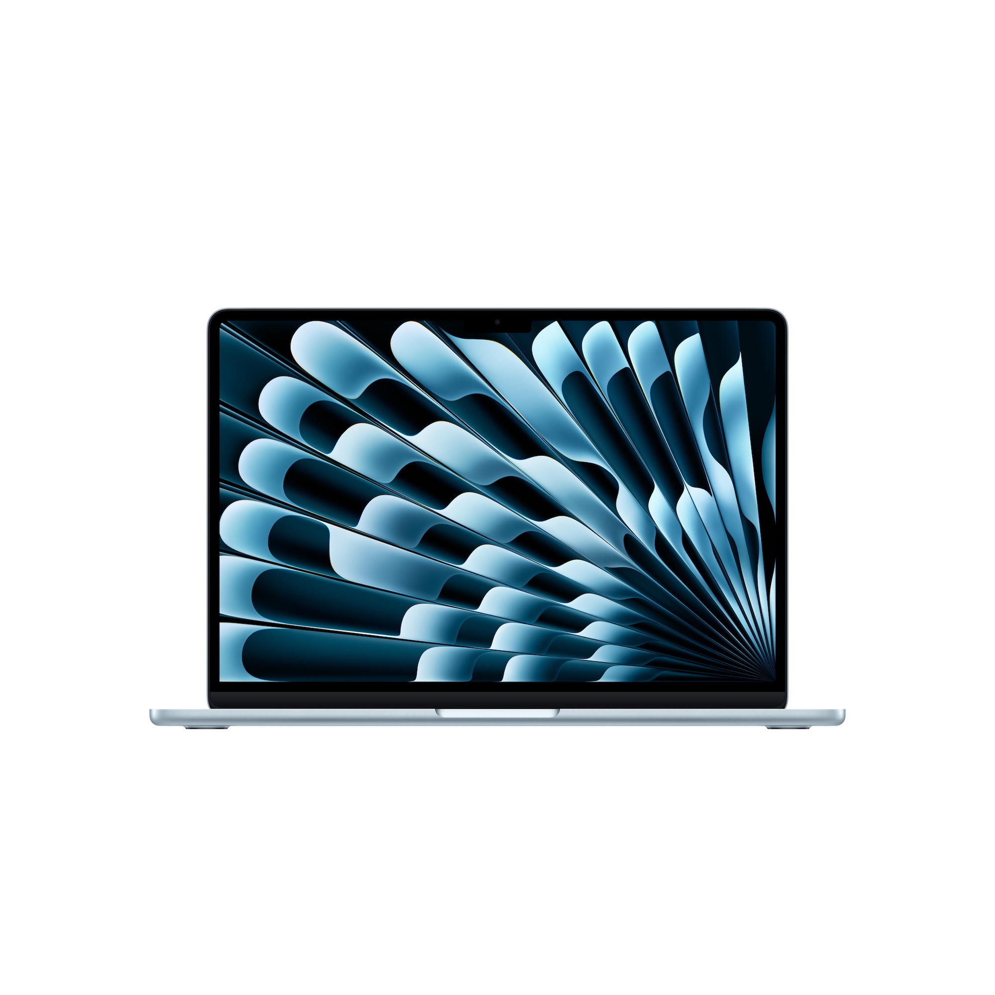 Pilt Apple MacBook | Air | Sky Blue | 13 " | IPS | 2560 x 1664 pixels | Apple M4 | 16 GB | Solid-state drive capacity 256 GB | Apple M4 chip 10-core CPU/8-core GPU | macOS | 802.11ax | Bluetooth version 5.0 | Keyboard language Russian | Keyboard backlit | Warranty 12 month(s)
