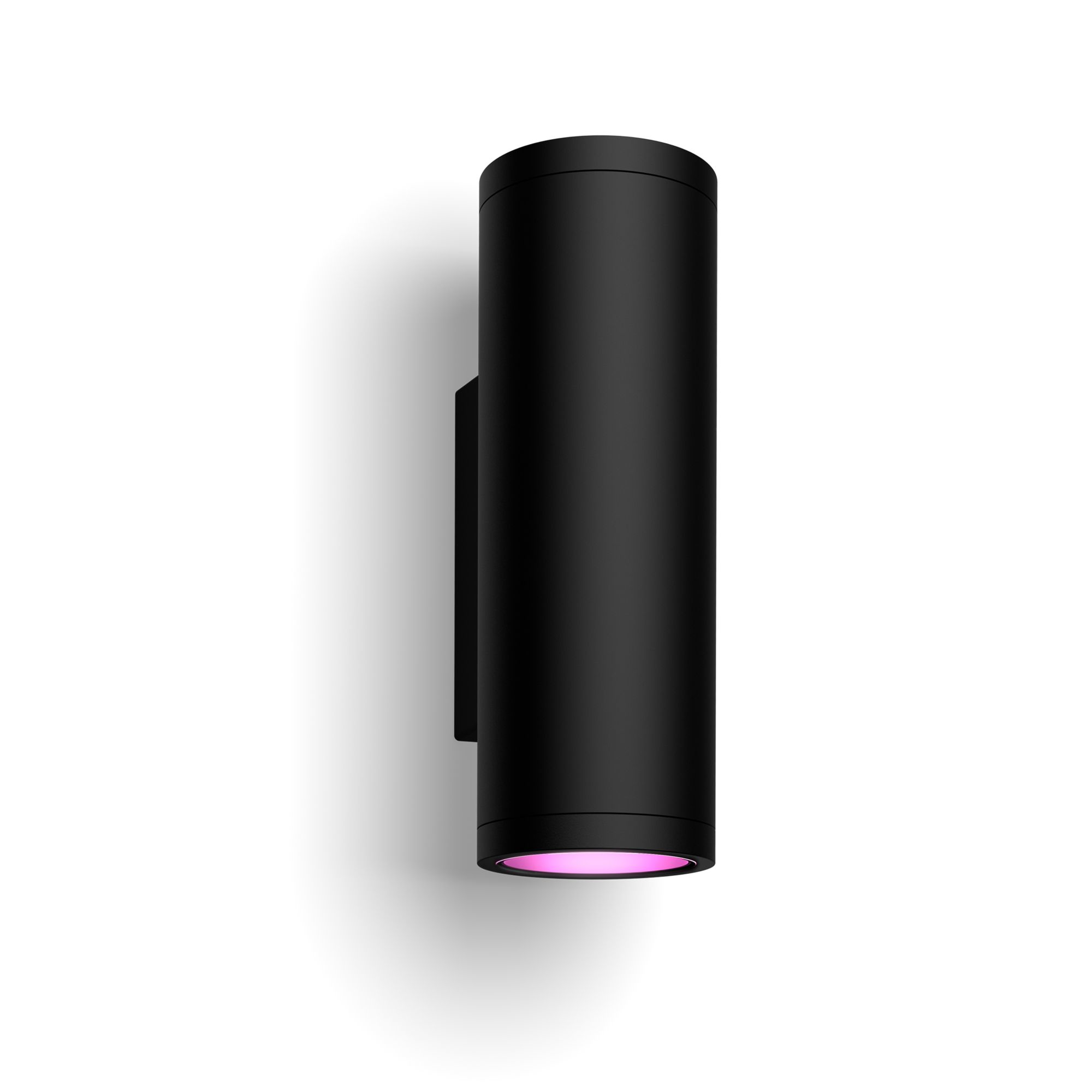 Pilt Philips Hue WCA Appear Outdoor Wall Lantern, Black | 8 W | 2000-6500 Hue White Colour Ambiance