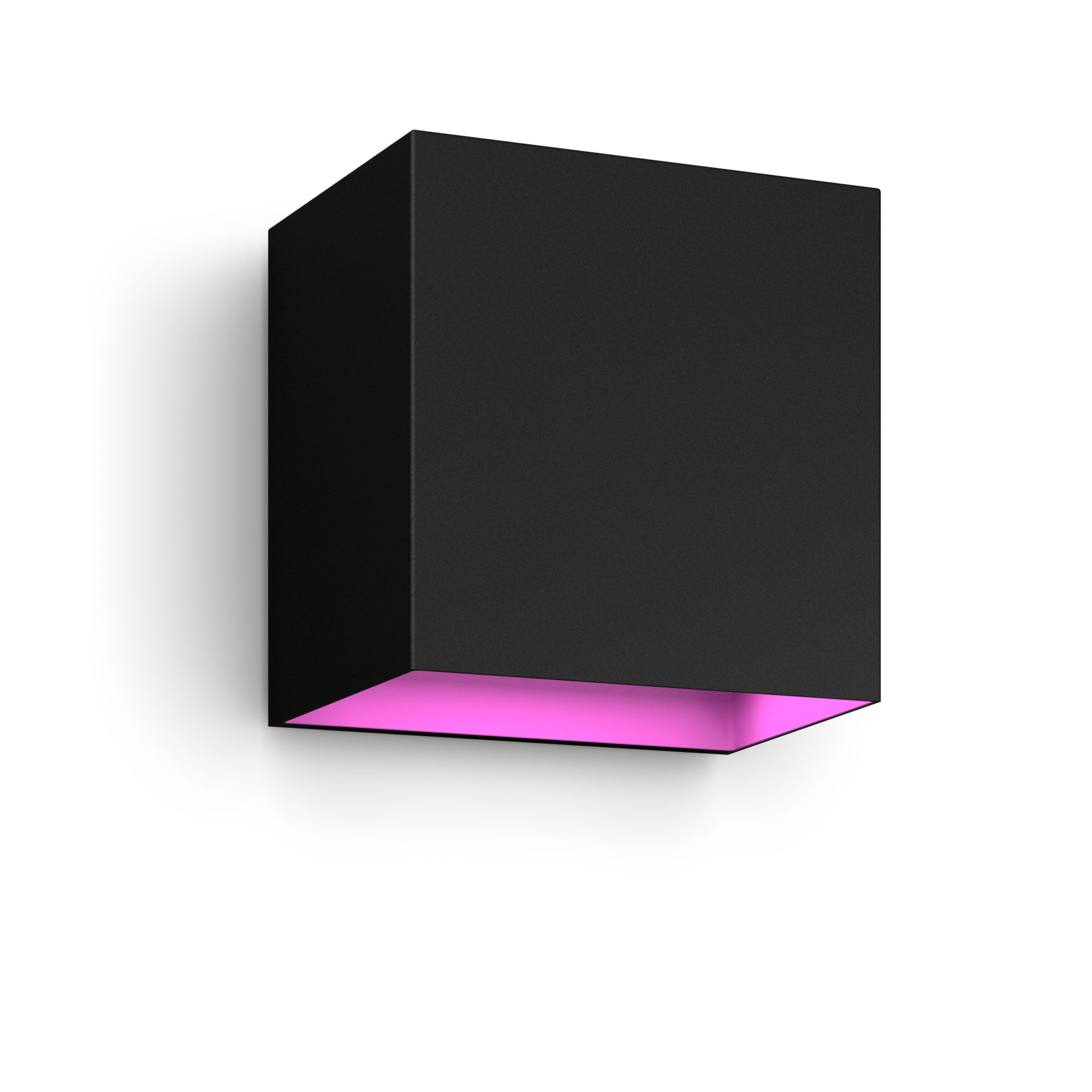 Pilt Philips Hue WCA Resonate Outdoor Downward Wall Lantern, Black | 8 W | 2000-6500 Hue White Colour Ambiance