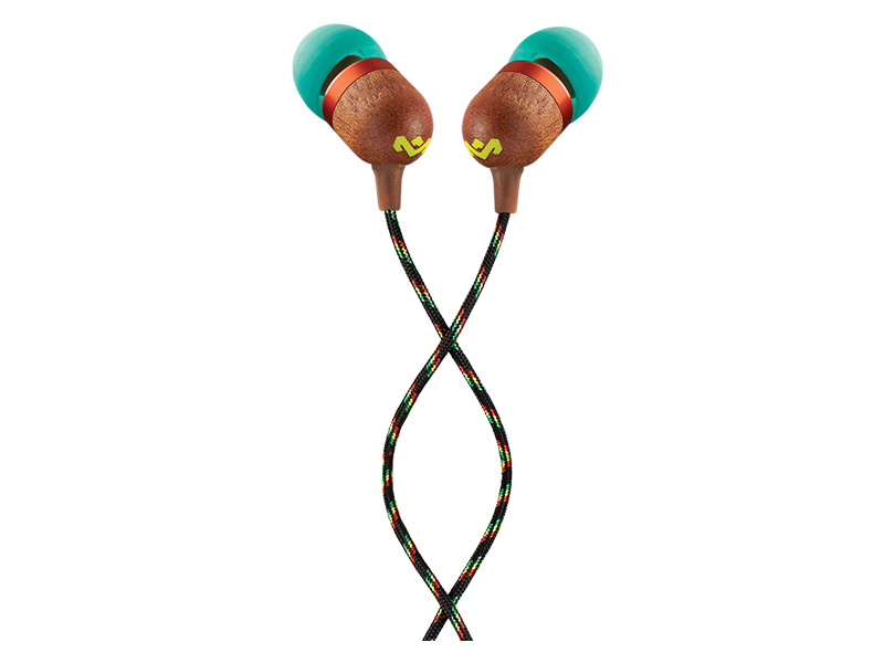 Pilt Marley Smile Jamaica Earbuds, In-Ear, Wired, Microphone, Rasta | Marley | Earbuds | Smile Jamaica | Built-in microphone | 3.5 mm | Rasta