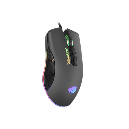 Pilt Fury | Gaming Mouse | Fury Scrapper | Wired | Optical | Gaming Mouse | Black | Yes