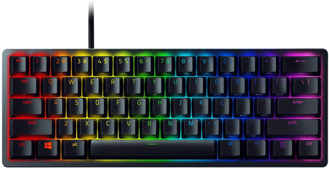 Pilt Razer | Huntsman Mini | Gaming keyboard | RGB LED light | US | Black | Wired