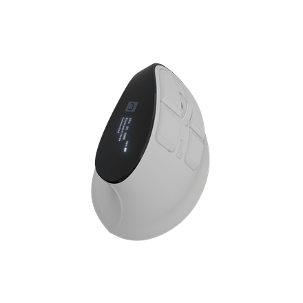 Pilt Natec Mouse | Euphonie Pro | Wireless | 2.4 GHz, Bluetooth | White