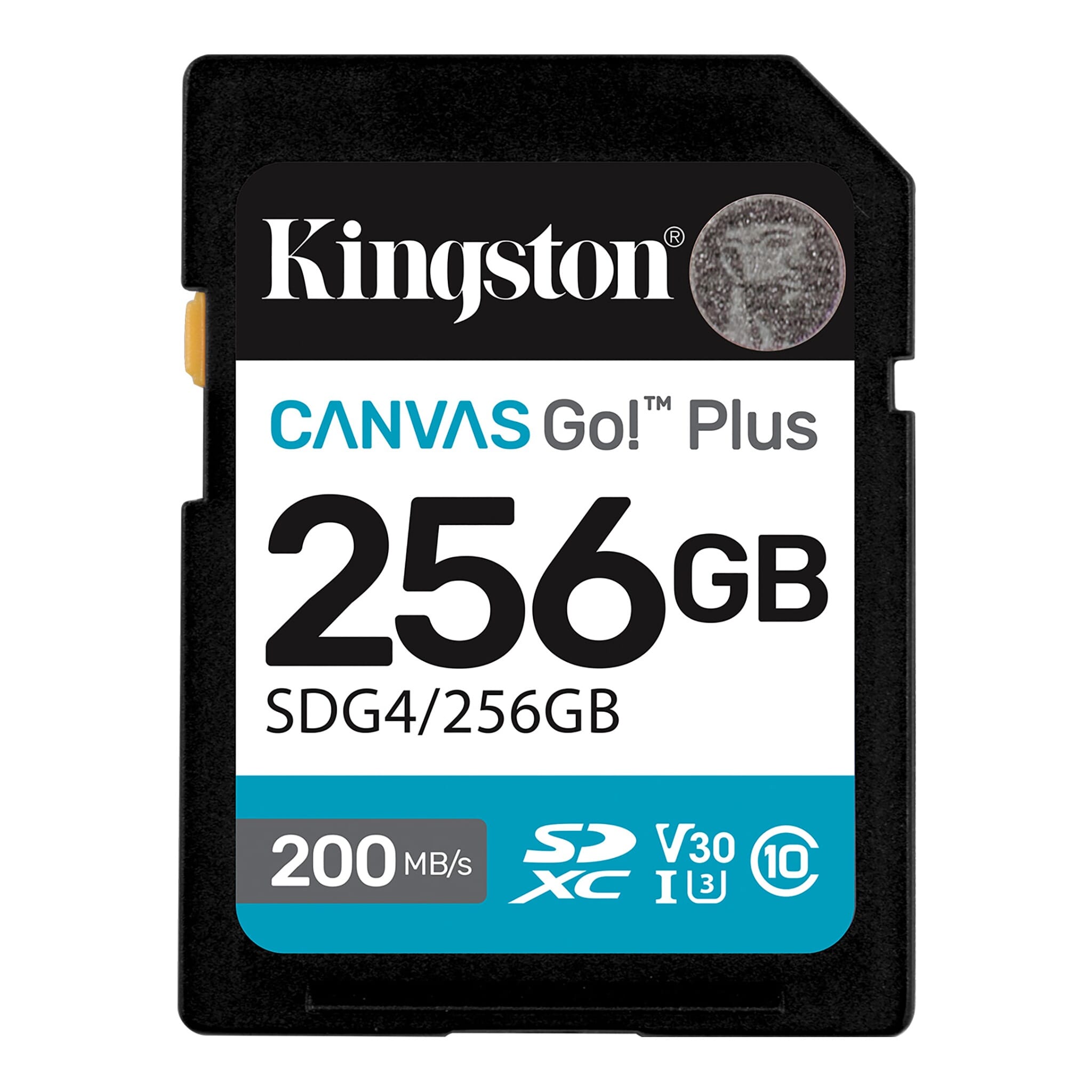 Pilt Kingston | Canvas Go! Plus | 256 GB | SD | Flash memory class Class 10, UHS-I, U3, V30
