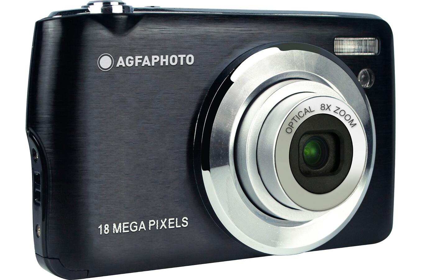 Pilt Agfa Photo | Realishot DC8200 | 18 MP | Optical zoom 8 x | Digital zoom 8 x | Image stabilizer | Display diagonal 2.7 " | Video recording | Black