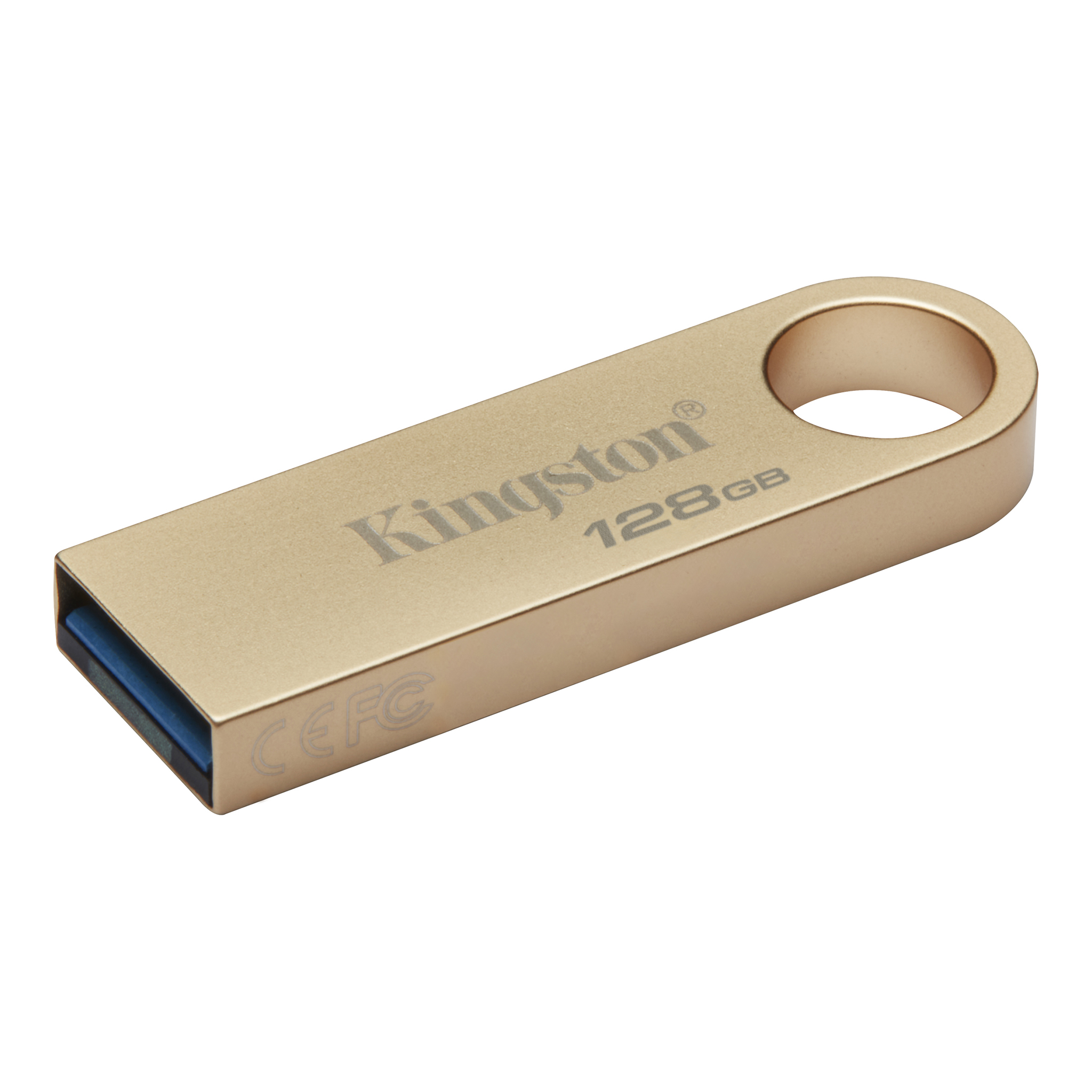 Pilt Kingston DataTraveler SE9 G3 | 128 GB | USB 3.2 | Gold