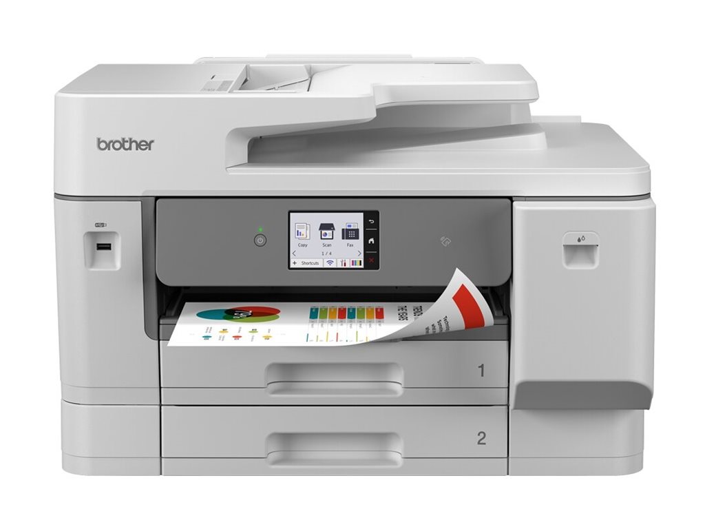 Pilt Brother MFC-J6975DW | All-in-one Inkjet Printer | Inkjet | Colour | A3 | Wi-Fi | Grey