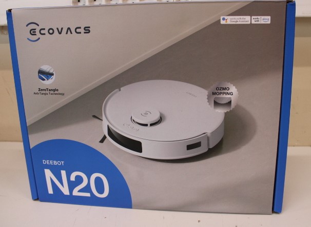 Pilt SALE OUT. Ecovacs DEEBOT N20 Floor Cleaning Robot with precise mapping and navigation technology (TrueMapping 2.0) | Ecovacs | Floor Cleaning Robot | DEEBOT N20 | Wet&Dry | Operating time (max) 300 min | 5200 mAh | Dust capacity 0.4 L | 8000 Pa | White | DEMO