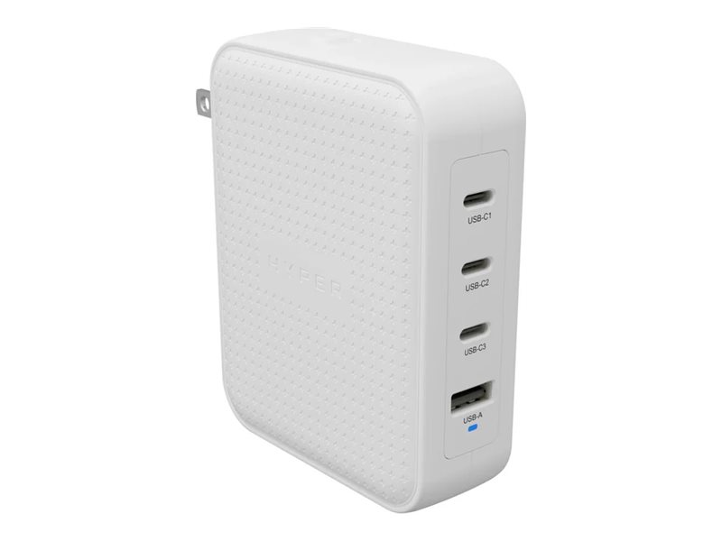 Pilt Hyper HyperJuice 145W USB-C GaN Travel Charger with 4 Ports - White