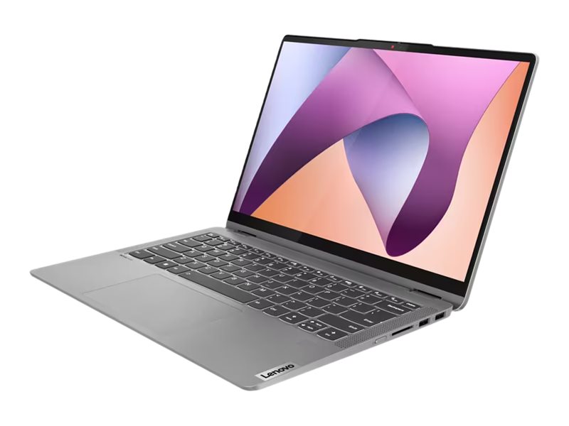 Pilt Lenovo IdeaPad Flex 5 14ABR8 | Arctic Grey | 14 " | IPS | Touchscreen | WUXGA | 1920 x 1200 pixels | Glossy | AMD Ryzen 5 | 5625U | 16 GB | Soldered LPDDR4x | Solid-state drive capacity 512 GB | AMD Radeon Graphics | Windows 11 Home | 802.11ax | Bluetooth version 5.3 | Keyboard language English | Keyboard backlit | Warranty 24 month(s) | Battery warranty 12 month(s)