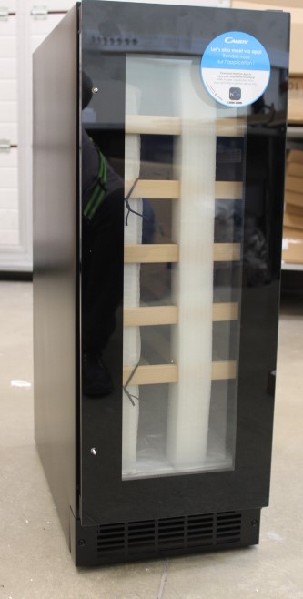 Pilt SALE OUT. Candy Wine Cooler | CCVB 30/1 | Energy efficiency class F | Built-in | Bottles capacity 20 | Black |  | Candy | Wine Cooler | CCVB 30/1 | Energy efficiency class F | Built-in | Bottles capacity 20 | Black | DAMAGED PACKAGING, DENT ON BACK