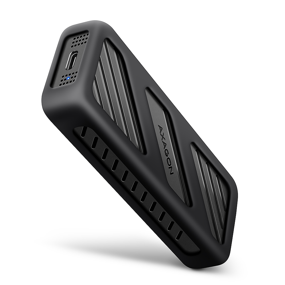 Pilt AXAGON USB-C 20Gbps - M.2 NVMe SSD ARMORED Box | EEM2-20G