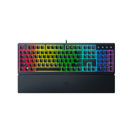 Pilt Razer | Ornata V3 | Gaming Keyboard | Wired | RGB LED light | Cyrillic | Razer Mecha-Membrane | Black