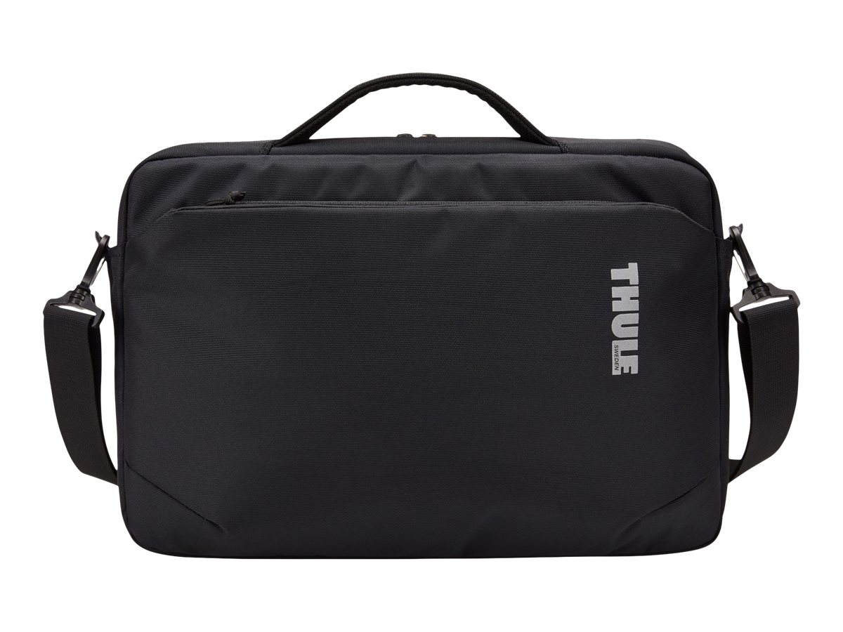 Pilt Thule | Fits up to size 15 " | Subterra MacBook Attaché | TSA-315B | Messenger - Briefcase | Black | Shoulder strap