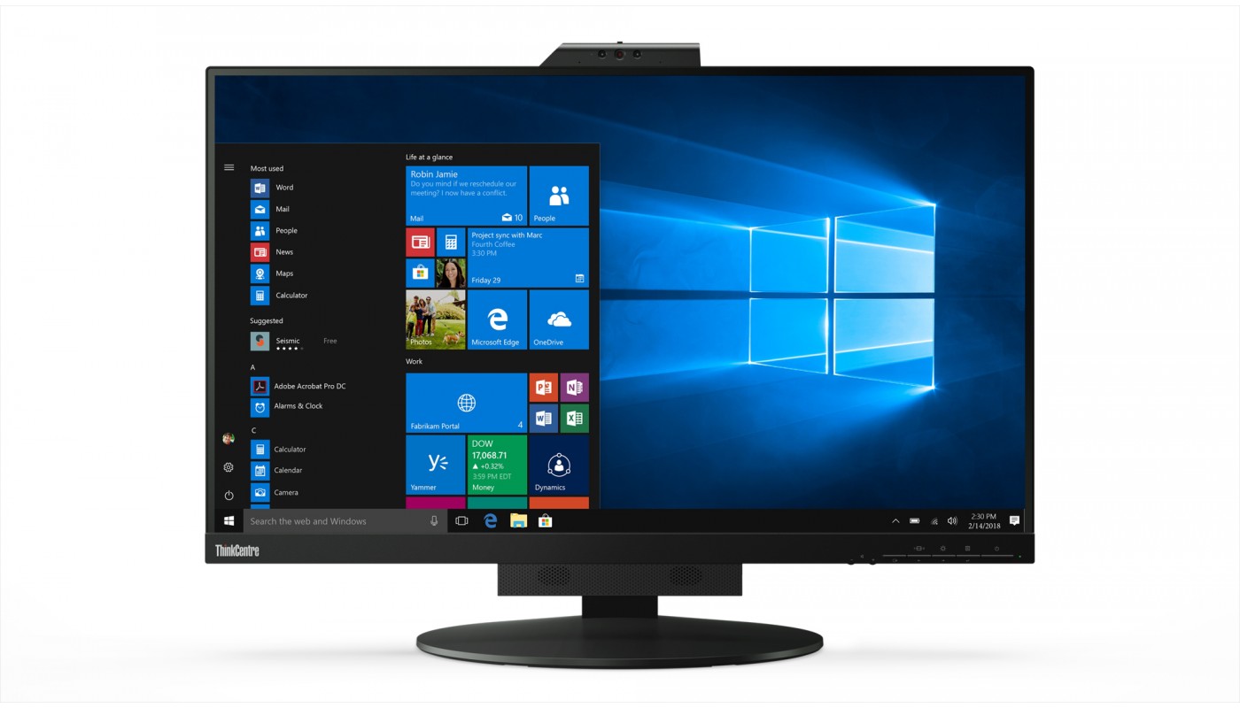 Pilt Lenovo | Monitor | ThinkCentre Tiny In One | 27 " | IPS | QHD | 16:9 | 60 Hz | 14 ms | 2560 x 1440 | 350 cd/m² | HDMI ports quantity 1 | Black | Warranty 36 month(s)