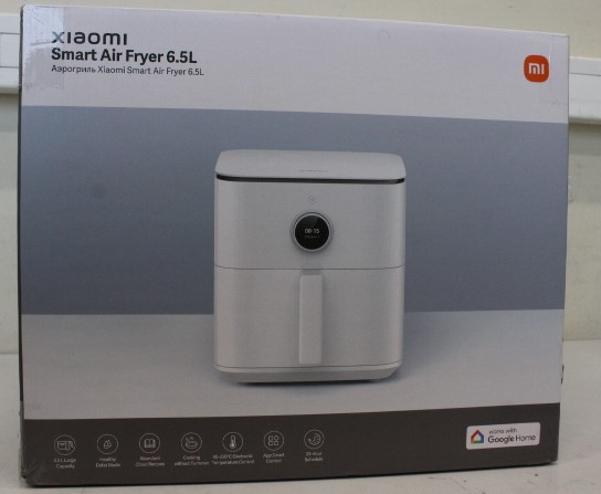 Pilt SALE OUT. SALE OUT. Xiaomi | Smart Air Fryer EU | Capacity 6.5 L | Power 1800 W | White | UNEVEN SPACING BETWEEN DRAWER AND CORPUS, DAMAGED CORPUS EDGE