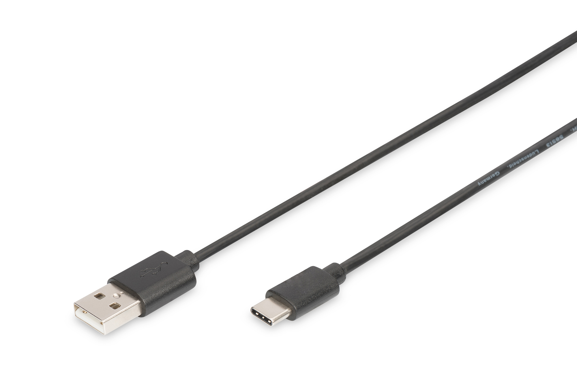 Pilt Digitus | USB Type-C connection cable, Type USB-A to USB-C | AK-300154-018-S