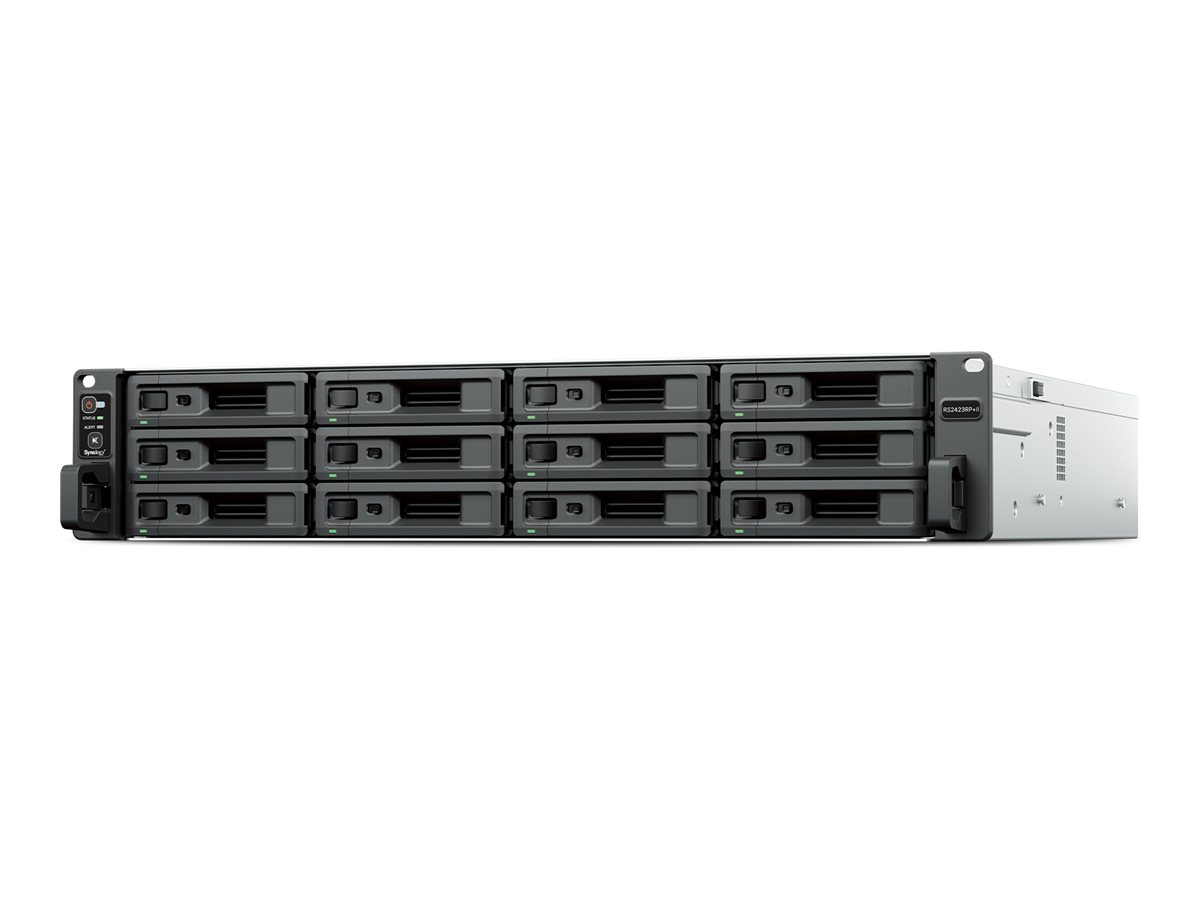 Pilt Synology RackStation RS2423RP+II | Efficient storage for centralized data management | AMD Ryzen | V1780B | 8 GB | DDR4 | Black